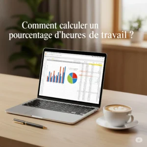 Comment calculer un pourcentage d'heure de travail